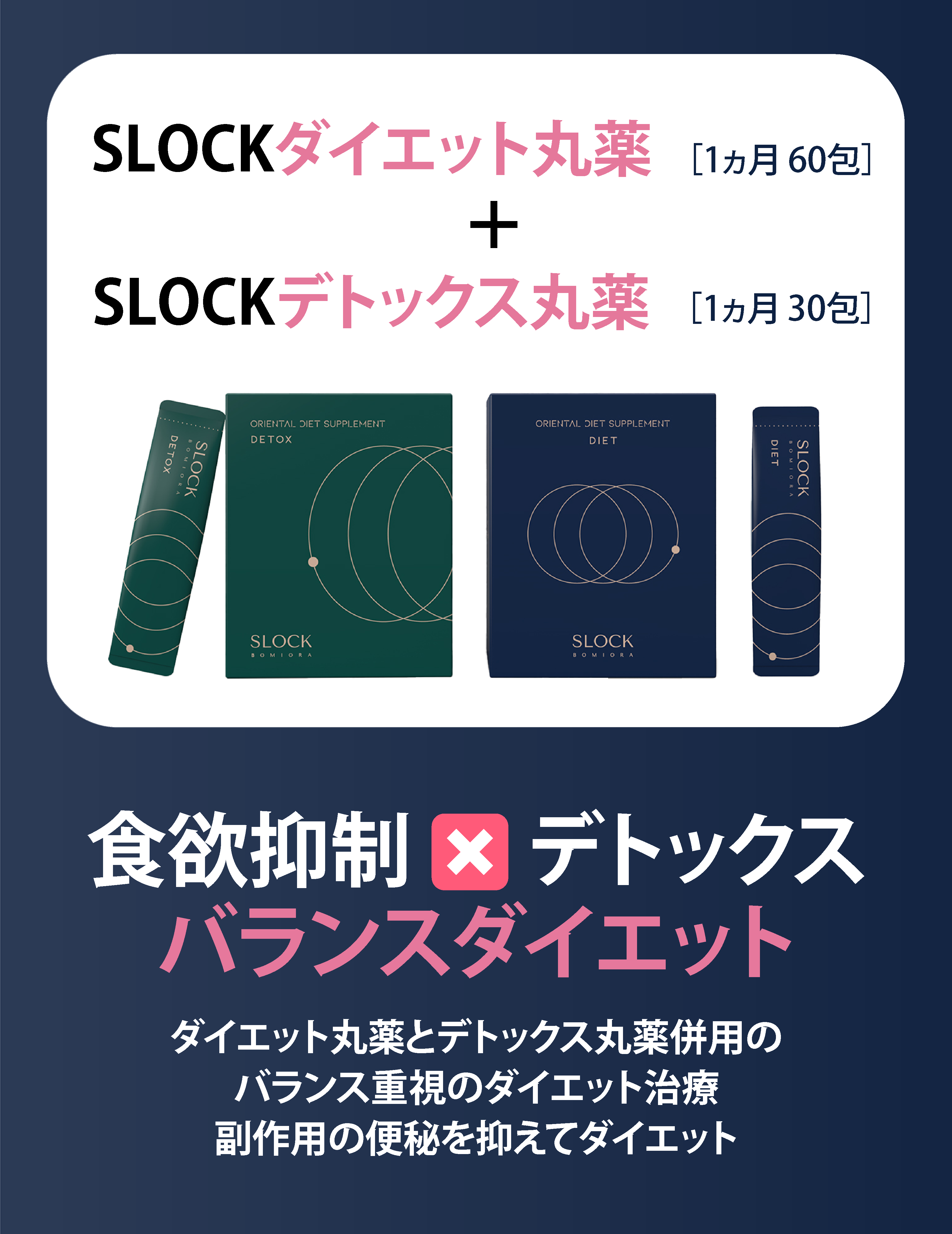 ダイエット治療プラン【DIET & DETOX】